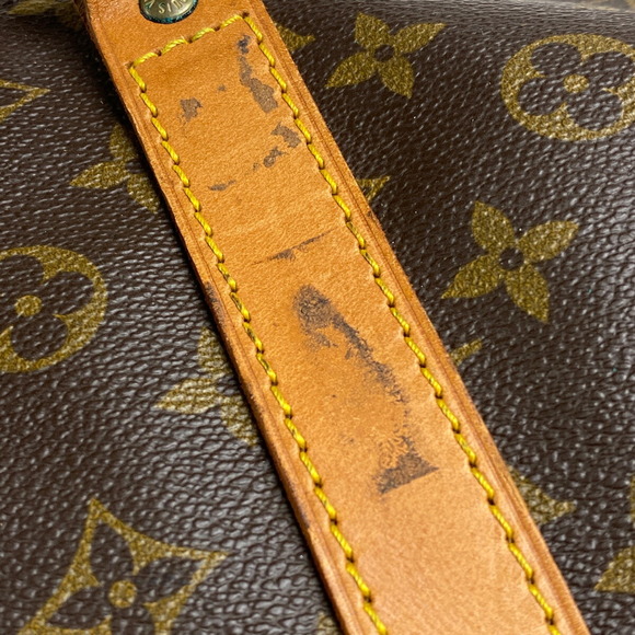 Louis Vuitton Keepall Handbag Business Boston Bag Monogram Brown s - Picture 5 of 8
